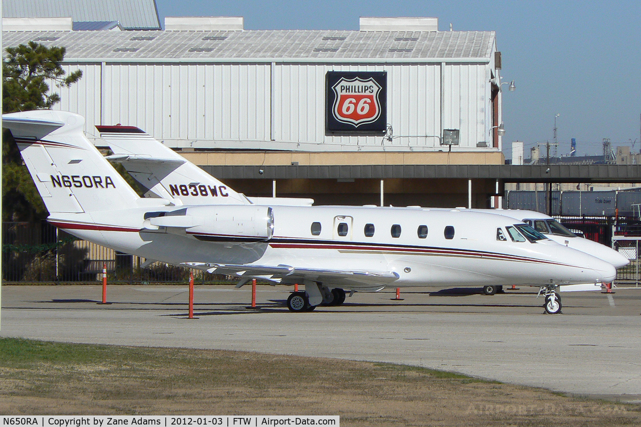 N650RA, 1995 Cessna 650 C/N 650-7047, At Meacham Field - Fort Worth, TX