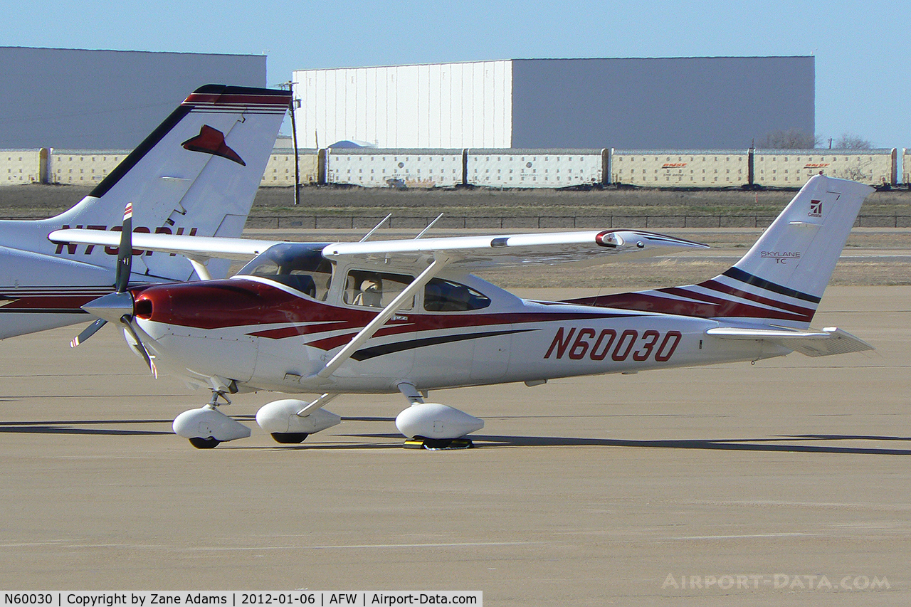 N60030, 2006 Cessna T182T Turbo Skylane C/N T18208500, At Alliance Airport - Fort Worth, TX