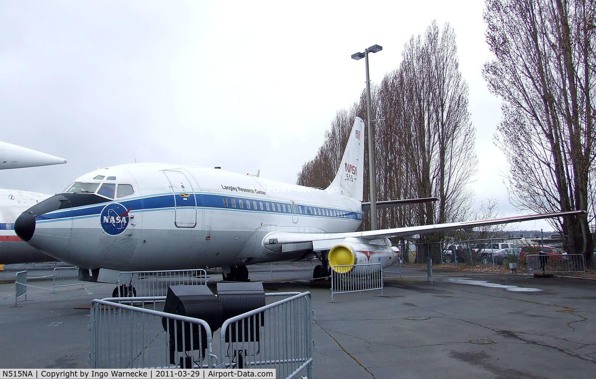 N515NA, 1968 Boeing 737-130 C/N 19437, Boeing 737-130 at the Museum of Flight, Seattle WA