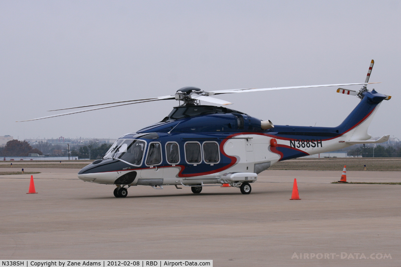 N338SH, Agusta A-109E C/N 11746, In town for Heli-Expo 2012 - Dallas, TX