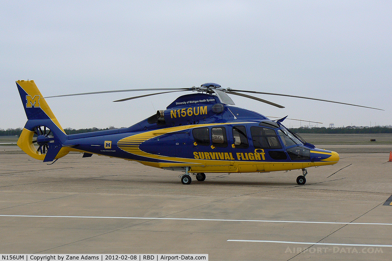 N156UM, 2011 Eurocopter EC-155B-1 C/N 6935, In town for Heli-Expo 2012 - Dallas, TX