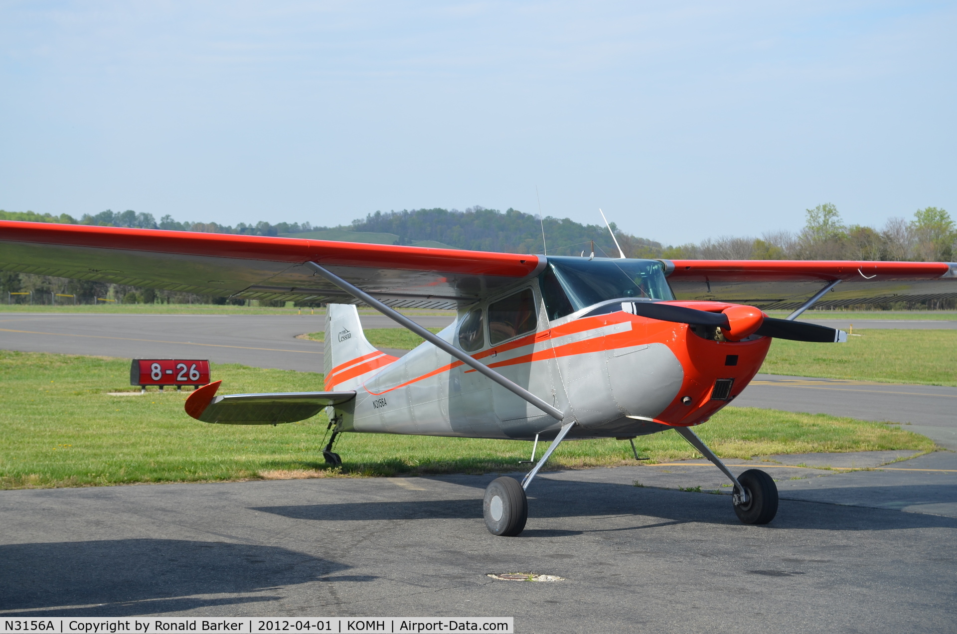 N3156A, 1953 Cessna 170B C/N 25800, Orange