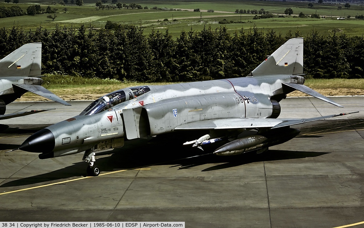 38 34, 1972 McDonnell Douglas F-4F Phantom II C/N 4705, last chance inspection