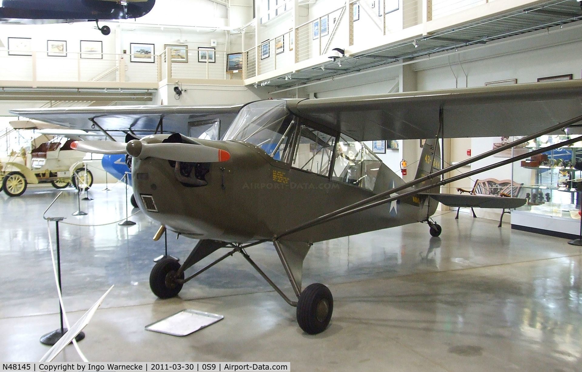 N48145, 1944 Aeronca 0-58B Grasshopper C/N 058B-7742, Aeronca O-58B 