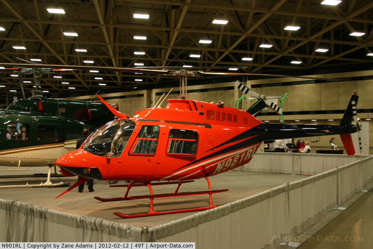 N901RL, 2001 Bell 430 C/N 49078, On display at Heli-Expo - 2012 - Dallas, Tx