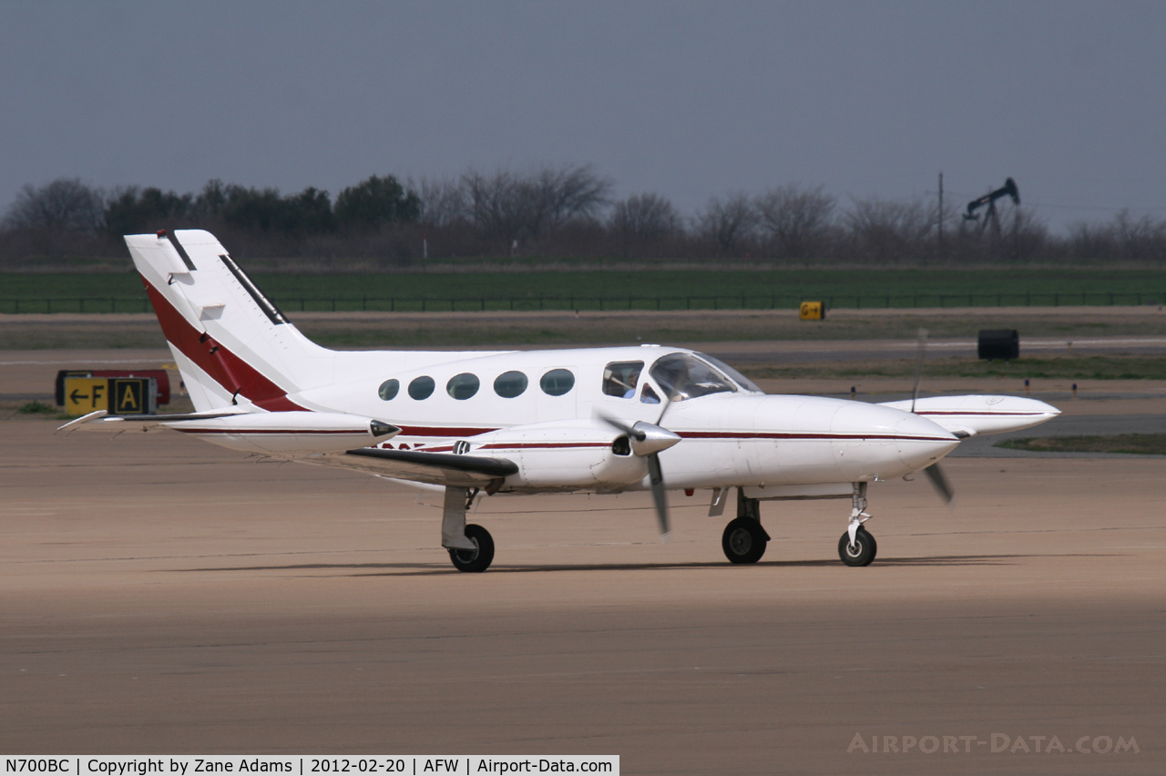 N700BC, Cessna 421A Golden Eagle C/N 421A0147, At Alliance Airport - Fort Worth, TX