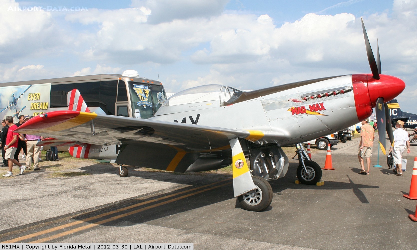 N51MX, 1944 North American F-51D Mustang C/N 45-11559, Mad Max