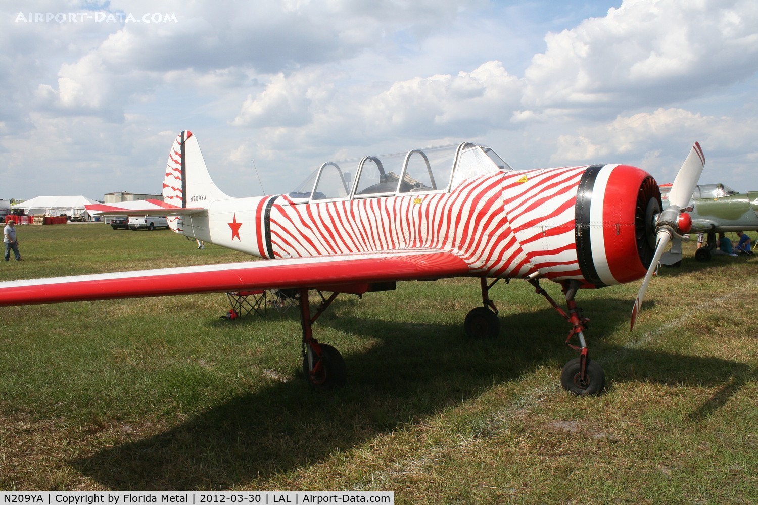 N209YA, 1987 Yakovlev Yak-52 C/N 878009, Yak 52