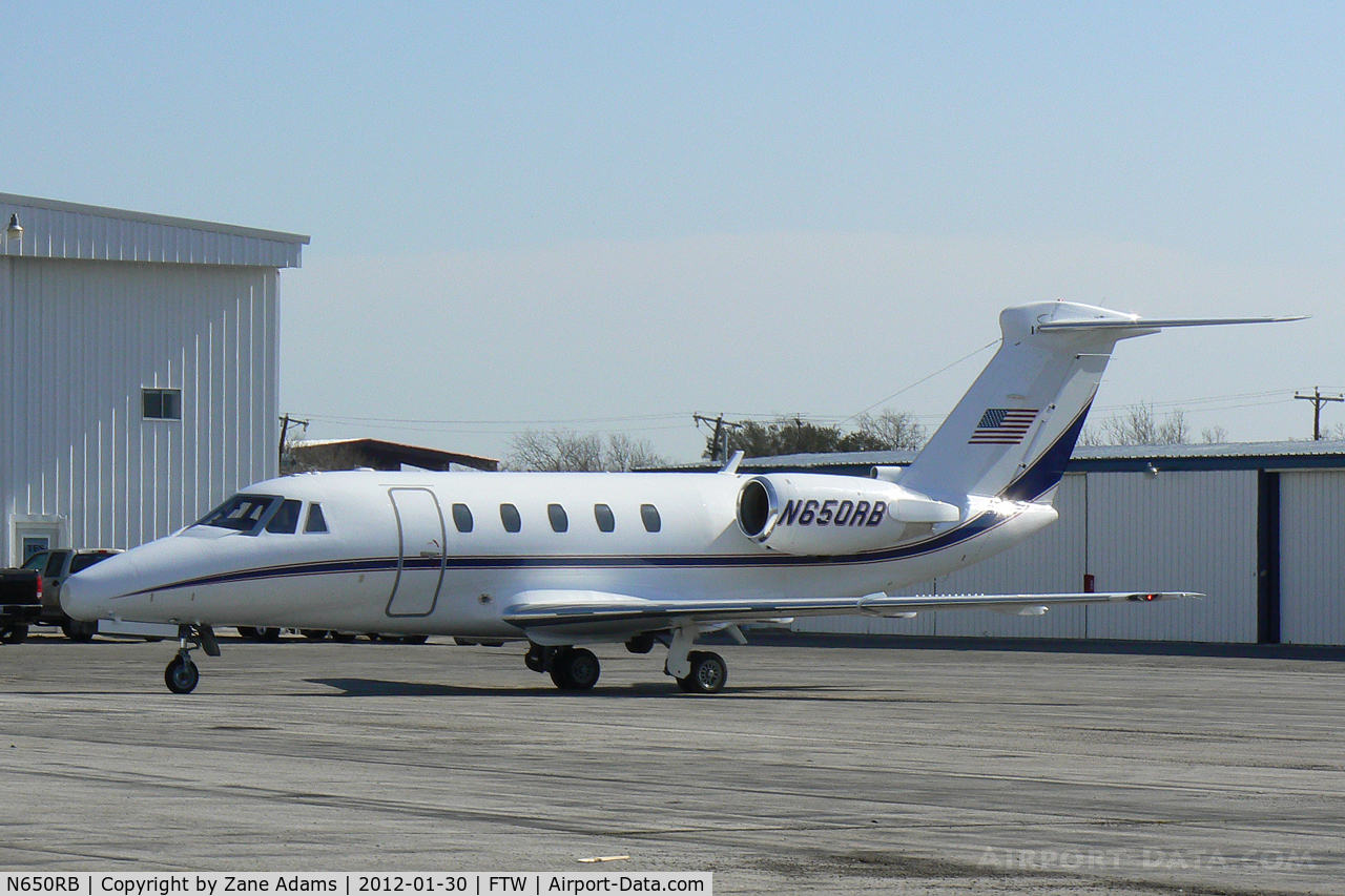 N650RB, Cessna 650 C/N 650-0079, At Meacham Field - Fort Worth, TX