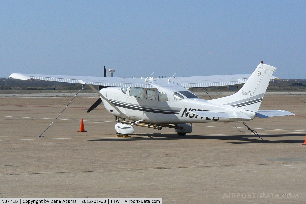 N377EB, 2002 Cessna 206H Stationair C/N 20608182, At Mecham Field