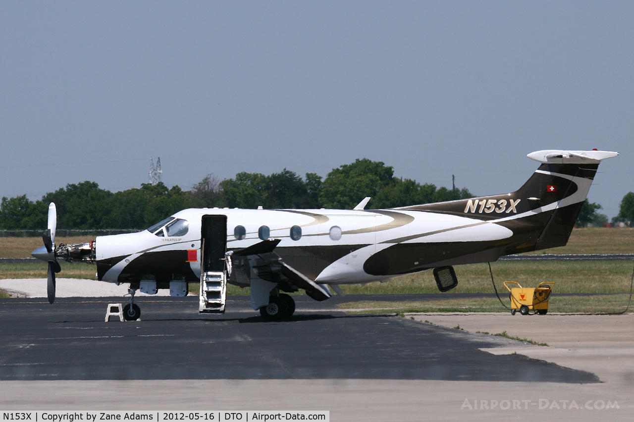 N153X, 2009 Pilatus PC-12/47E C/N 1153, At Denton Municipal Airport