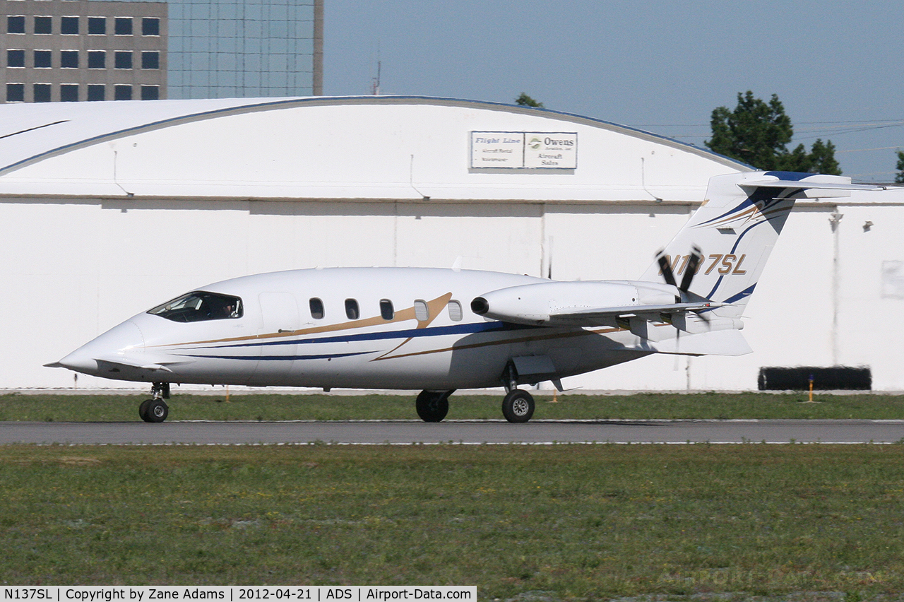 N137SL, 2005 Piaggio P-180 C/N 1102, At Addison Airport - Dallas, TX