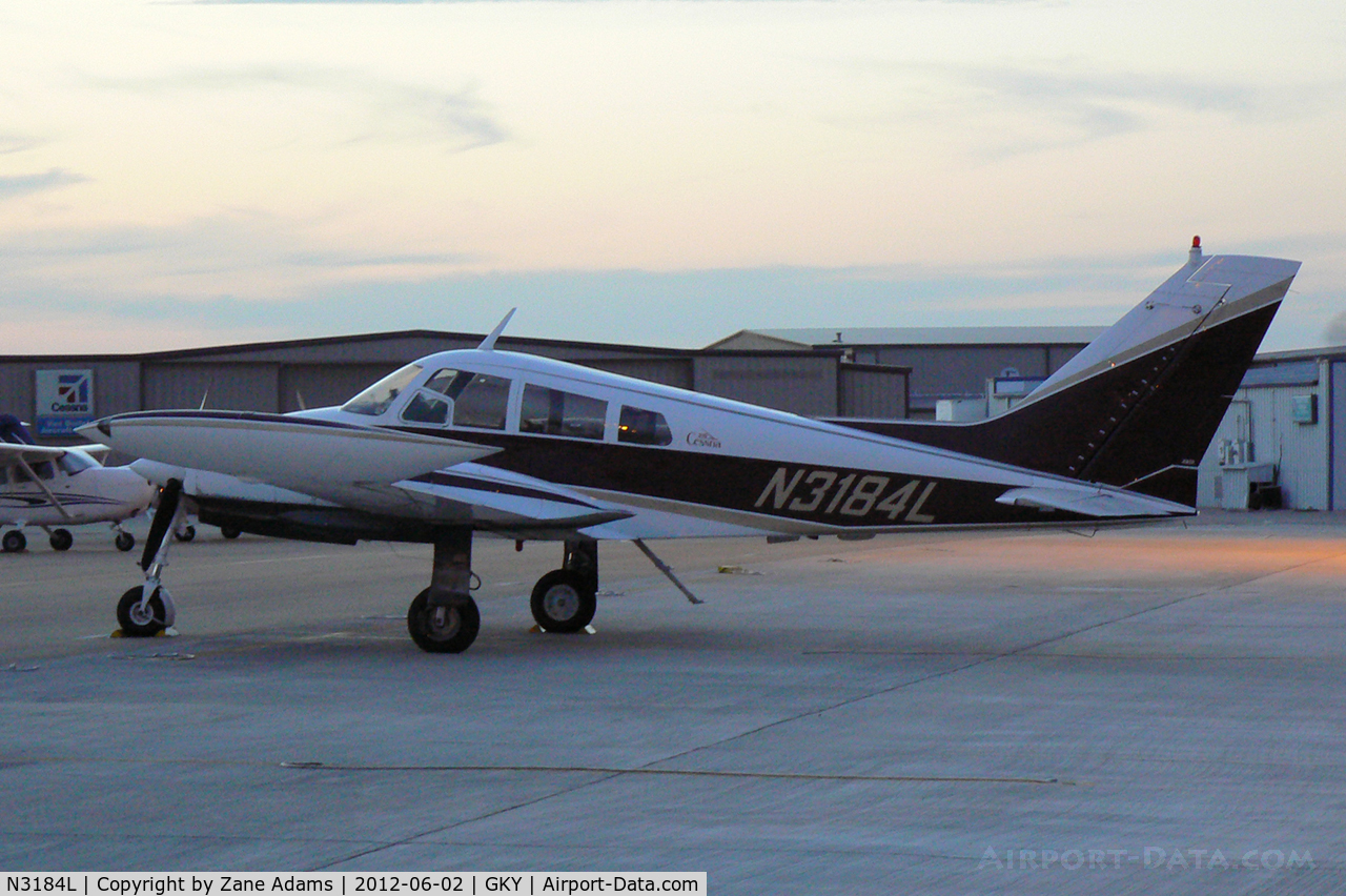 N3184L, 1966 Cessna 310J C/N 310J0184, At Arlington Municipal Airport - Arlington, TX