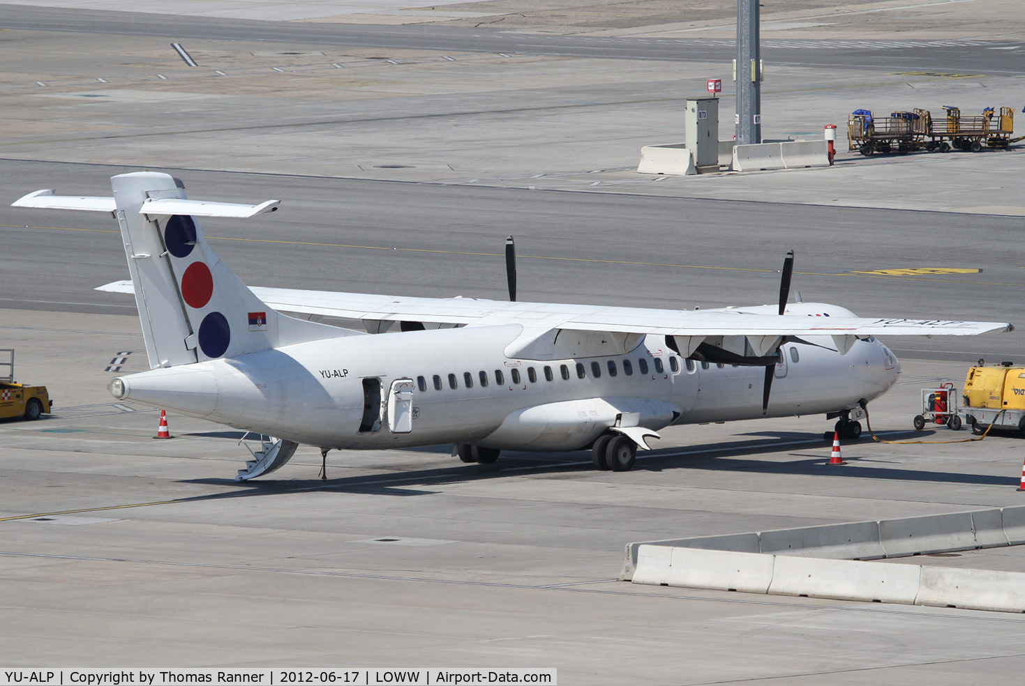 YU-ALP, 1990 ATR 72-202 C/N 189, JAT Airways ATR 72