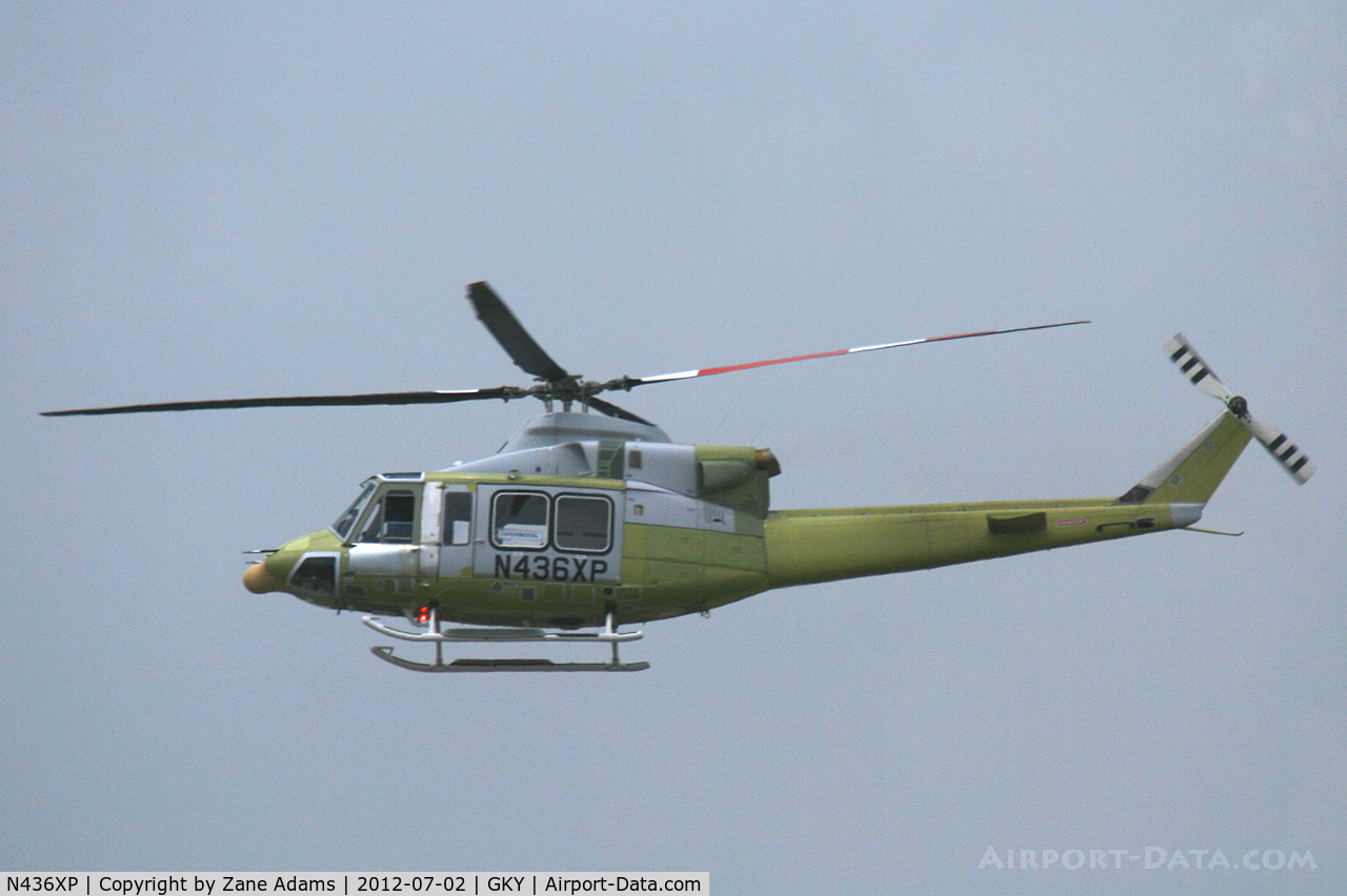 N436XP, Bell 412EP C/N 36550, At Arlington Municipal - Bell Helicopter Flight Test