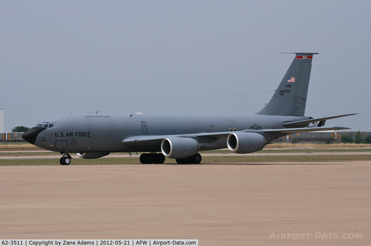 62-3511, 1962 Boeing KC-135R Stratotanker C/N 18494, At Alliance Airport - Fort Worth, TX