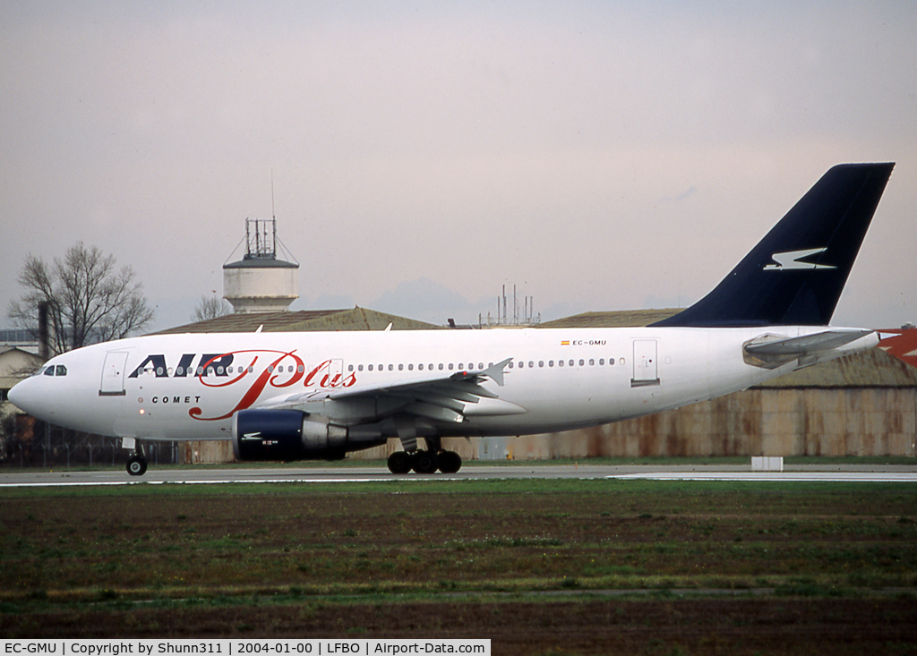 EC-GMU, 1988 Airbus A310-324 C/N 451, Ready for take off rwy 32R with Aerolineas Argentinas basic c/s