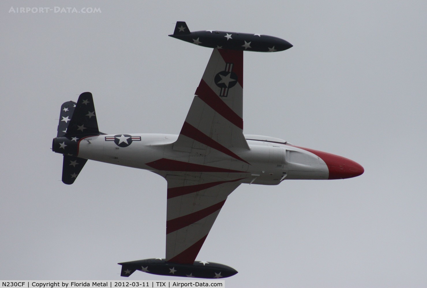 N230CF, 1953 Canadair CT-133 Silver Star 3 C/N T33-24, T-33 in a different paint job each year it is here
