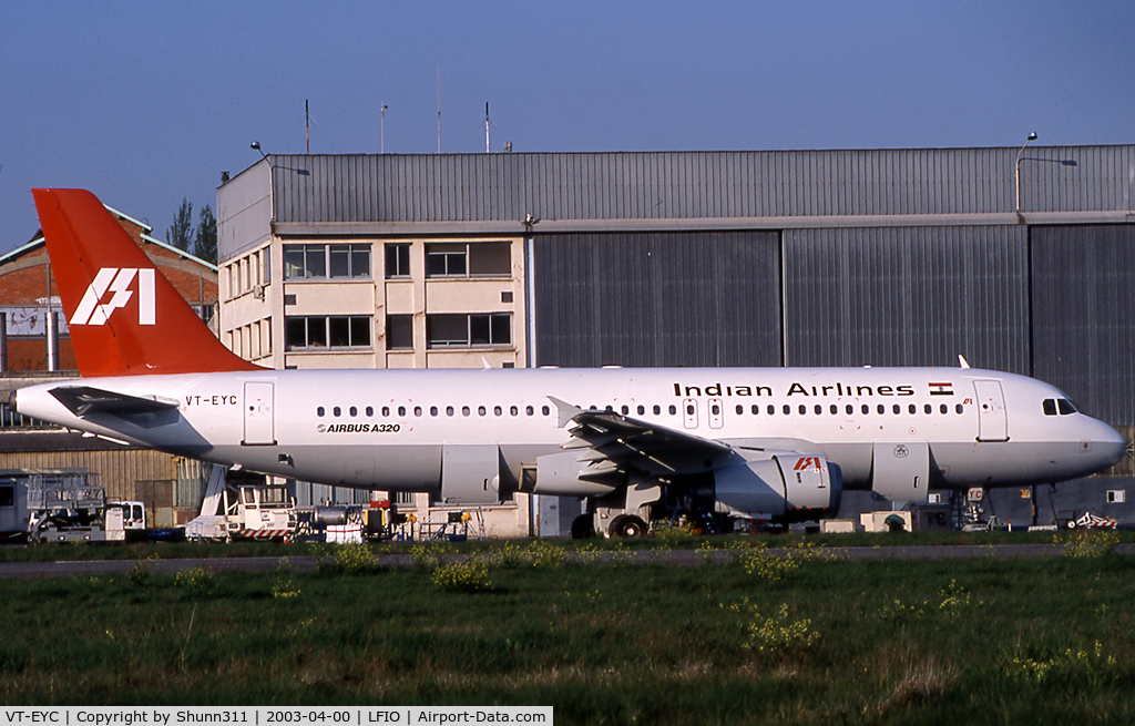 VT-EYC, 1992 Airbus A320-231 C/N 362, Ready for his new operator... Ex. G-YJBM