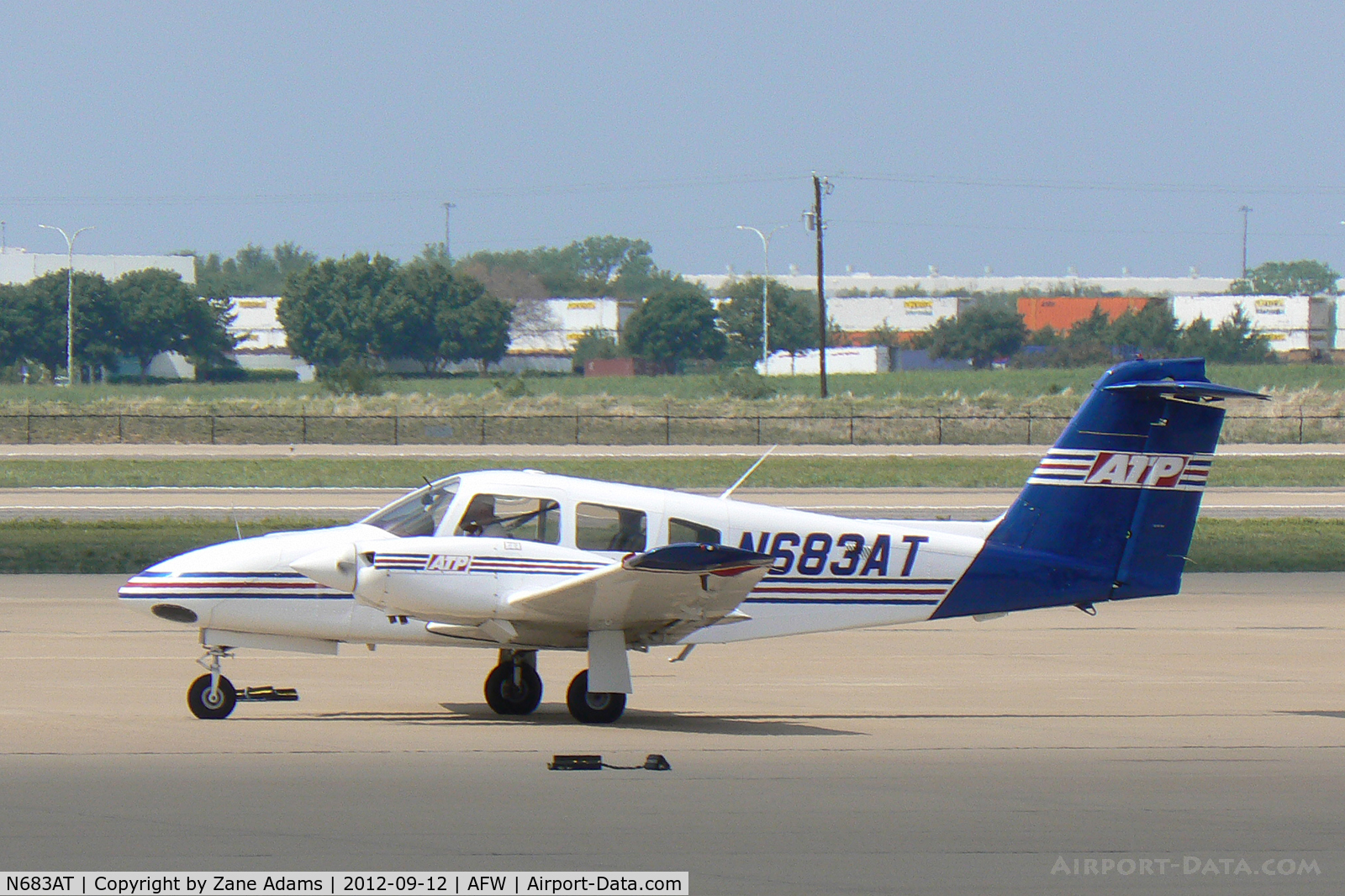 N683AT, 2010 Piper PA-44-180 Seminole C/N 4496286, At Alliance Airport - Fort Worth, TX