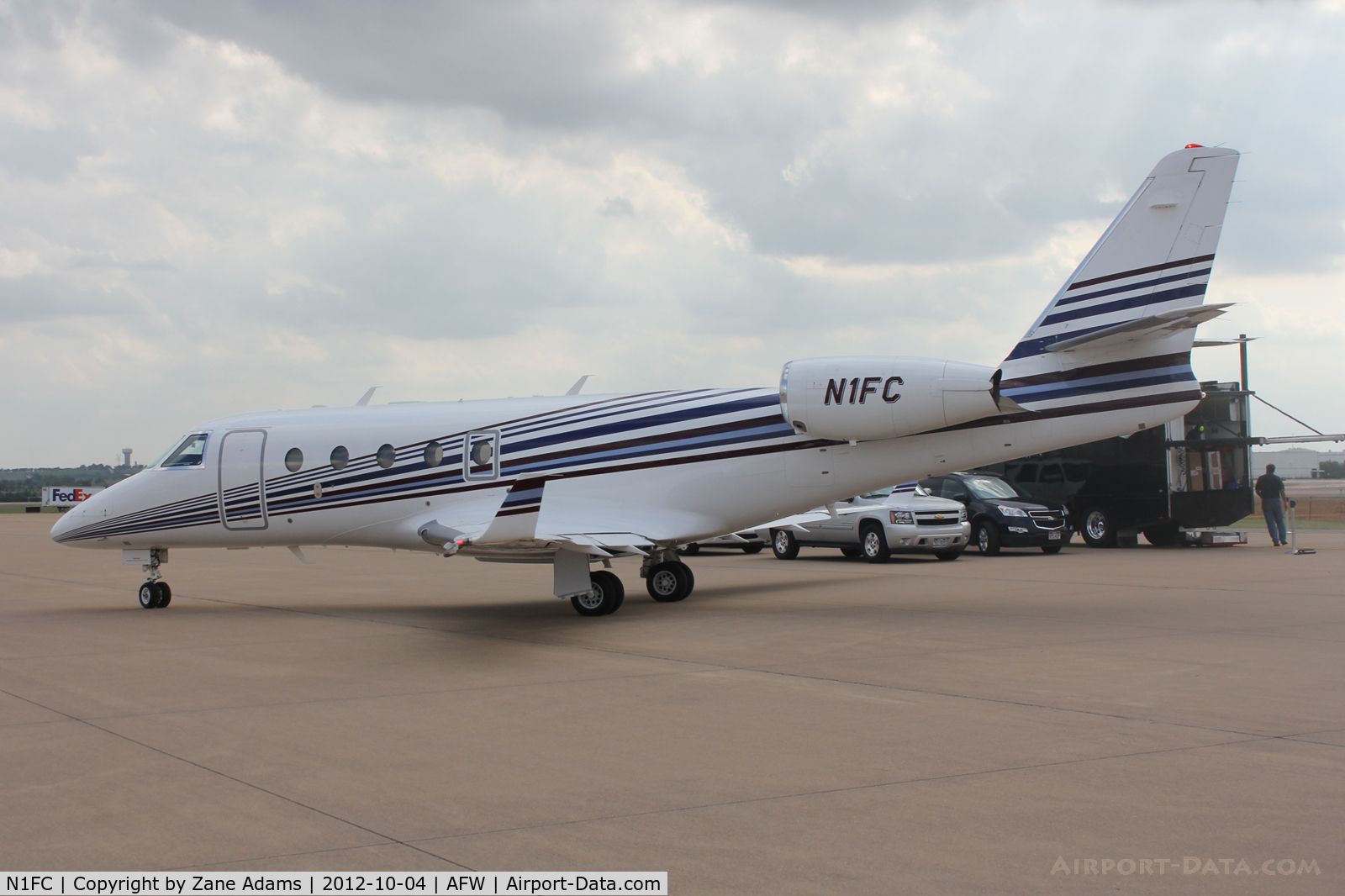 N1FC, Israel Aerospace Industries Gulfstream G150 C/N 274, At the 2012 Alliance Airshow - Fort Worth, TX