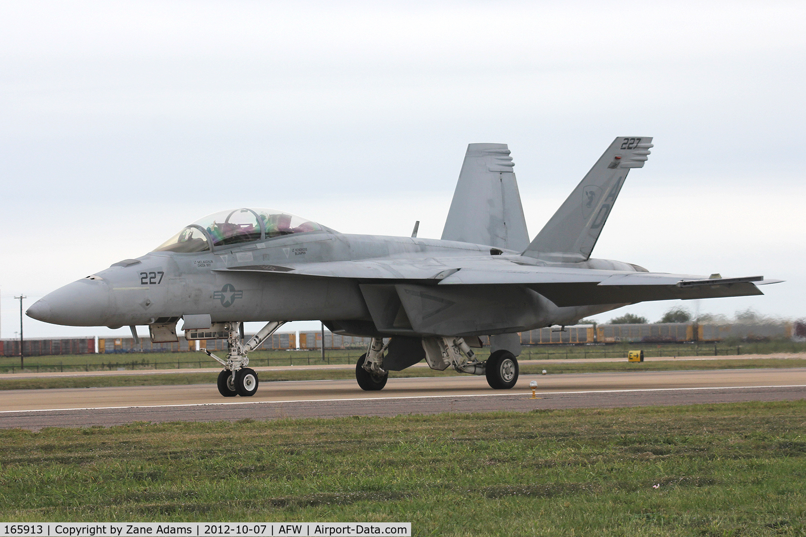 165913, Boeing F/A-18F Super Hornet C/N F-059, At the 2012 Alliance Airshow - Fort Worth, TX
