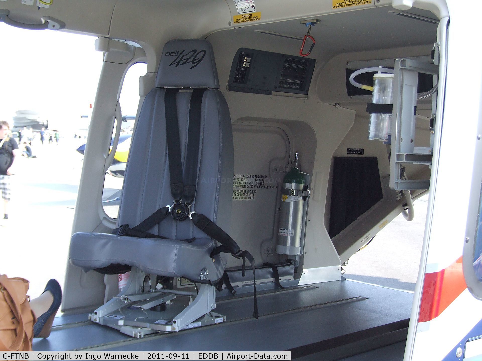 C-FTNB, 2008 Bell 429 GlobalRanger C/N 57002, Bell 429 in EMS configuration at the ILA 2012, Berlin  #i