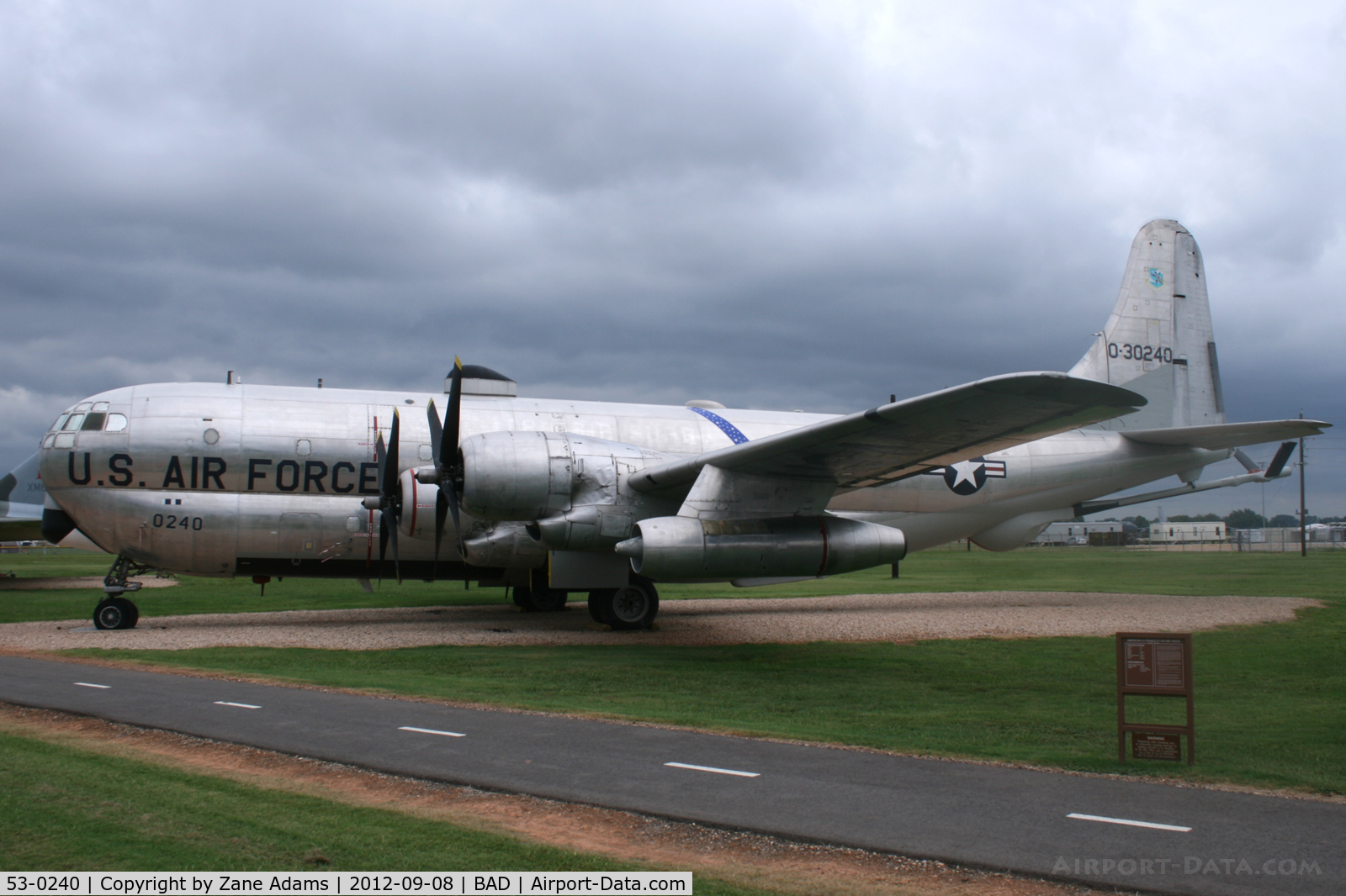 53-0240, 1953 Boeing KC-97G C/N 17022, At Barksdale Air Force Base - 8th Air Force Museum
