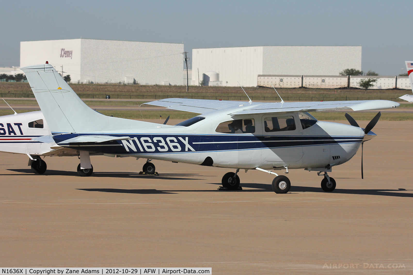 N1636X, 1975 Cessna T210L Turbo Centurion C/N 21060672, At Alliance Airport - Fort Worth, TX