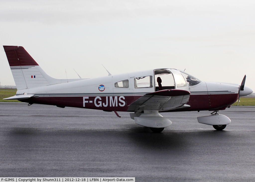 F-GJMS, Piper PA-28-181 C/N 28-8490103, Parked at the Airfield...
