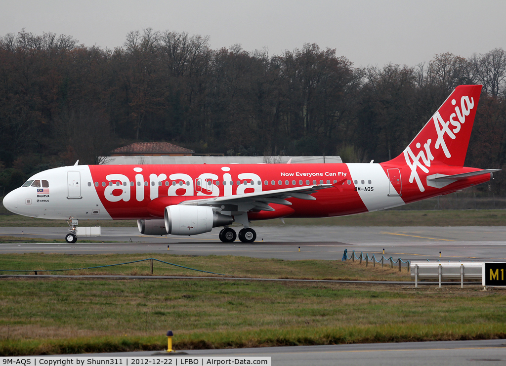 9M-AQS, 2012 Airbus A320-216 C/N 5431, Delivery day...