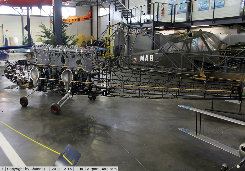 1, Riout 102T Alerion C/N 1, Mystery aircraft preserved inside Angers-Marcé Museum and on restoration...