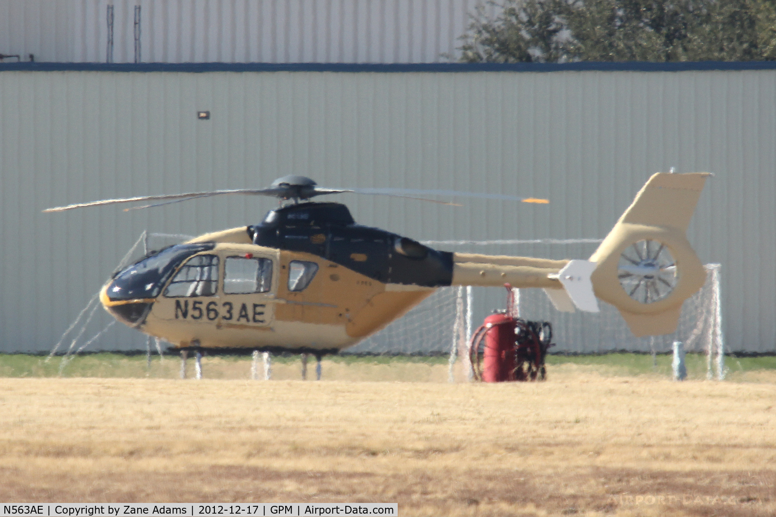 N563AE, Eurocopter-Kawasaki EC-145 (BK-117C-2) C/N 9262, At Grand Prairie Municpal