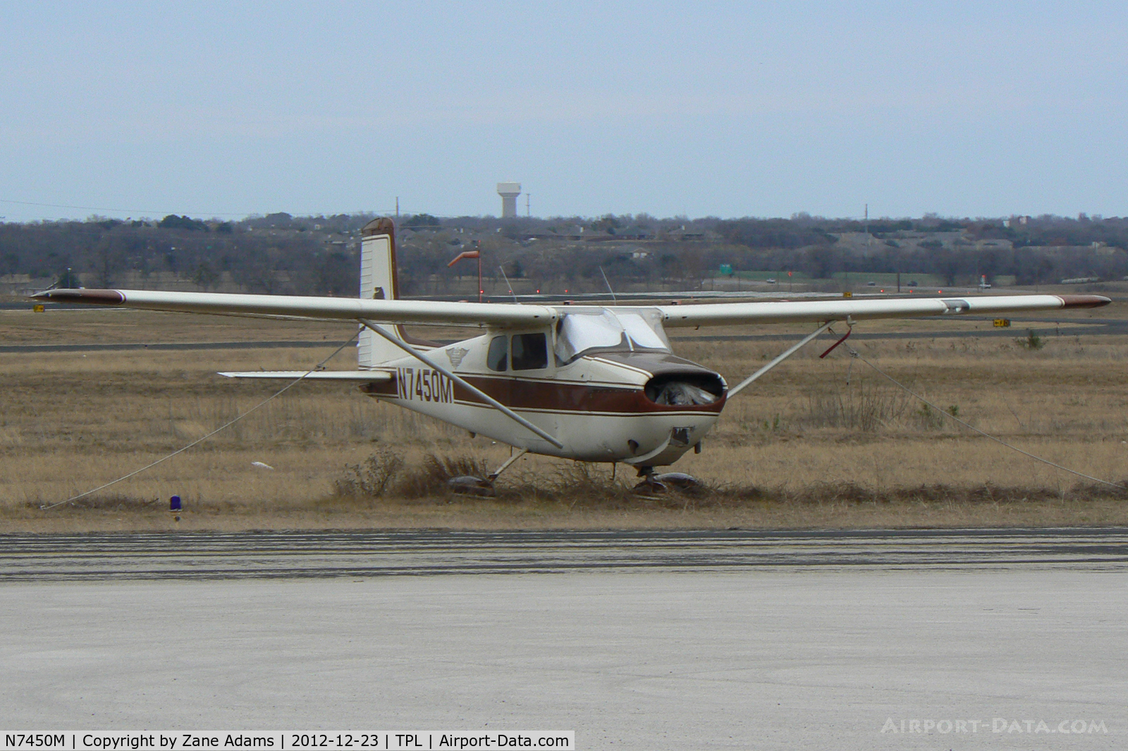 N7450M, 1959 Cessna 175 Skylark C/N 55750, At Draughon-Miller Central Texas Regional Airport
