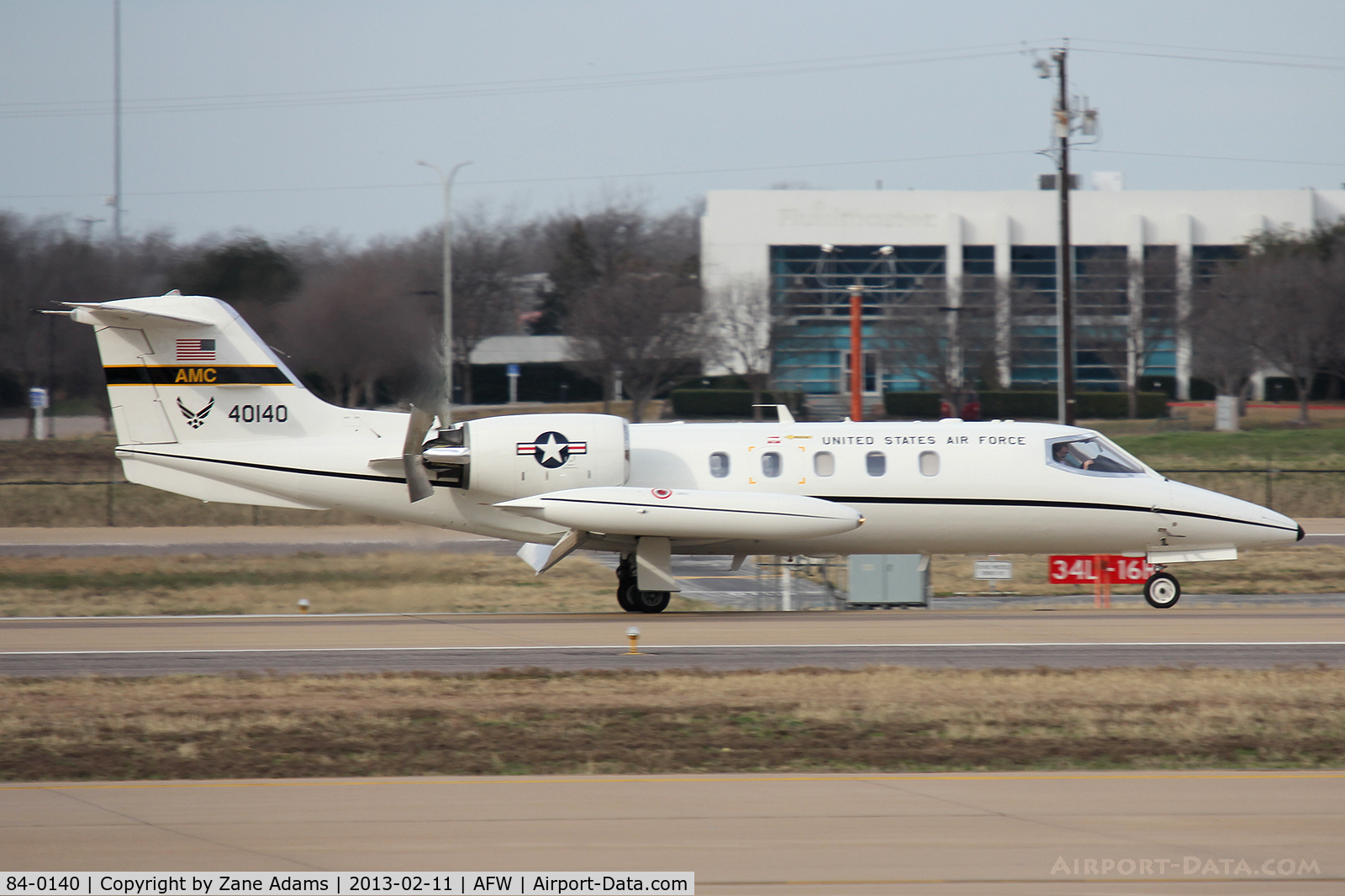 84-0140, 1984 Gates Learjet C-21A C/N 35A-588, USAF C-21A at Fort Worth Alliance Airport