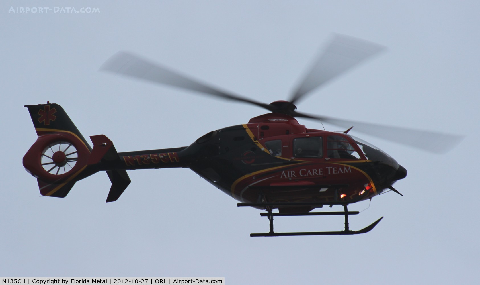 N135CH, 2004 Eurocopter EC-135P-2 C/N 0346, Orlando Regional Medical Center EC135