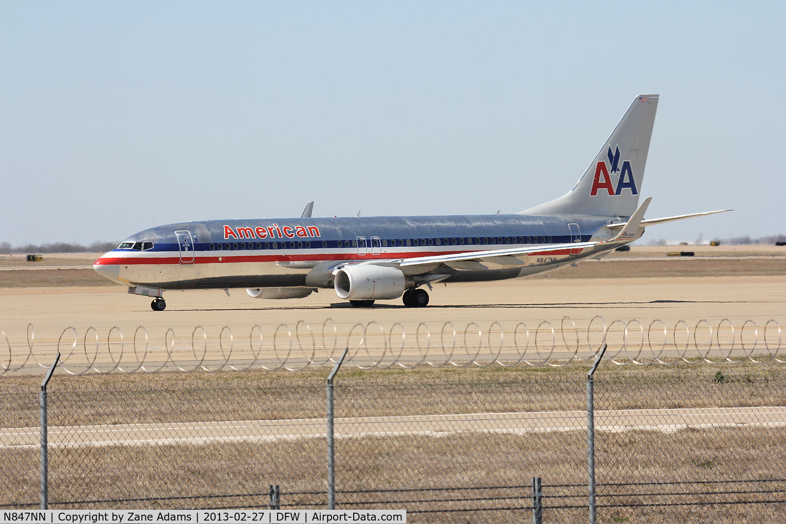 N847NN, 2010 Boeing 737-823 C/N 29575, American Airlines at DFW Airport