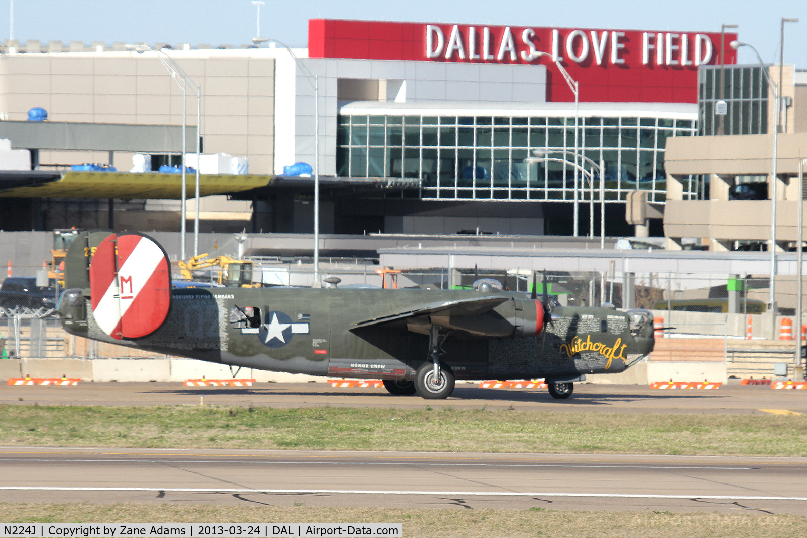 N224J, 1944 Consolidated B-24J-85-CF Liberator C/N 1347 (44-44052), Collings Foundation B-24 at Dallas Love Field