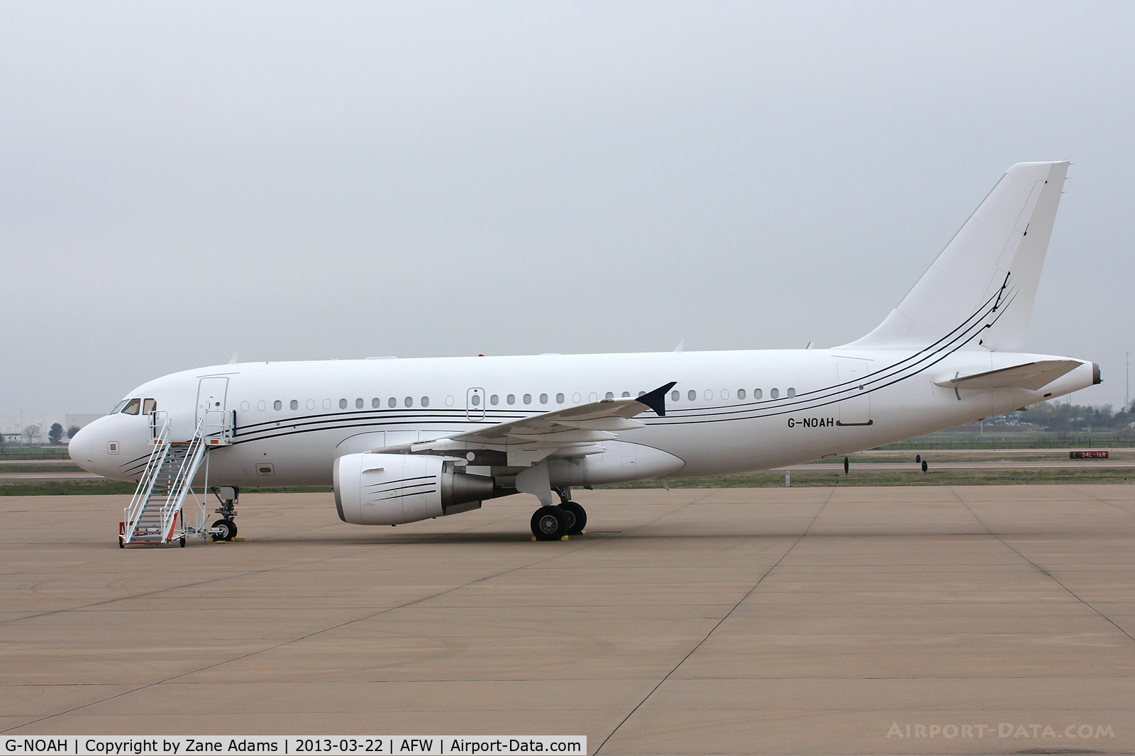 G-NOAH, 2009 Airbus A319-115CJ C/N 3826, At Alliance Airport - Fort Worth, TX