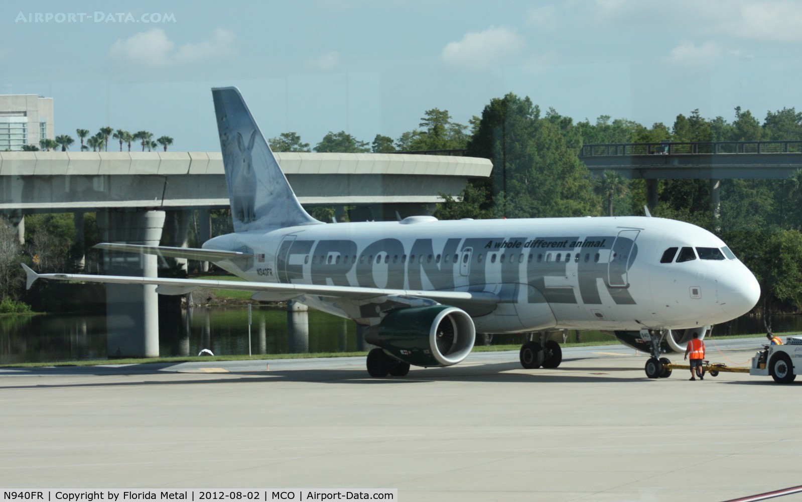 N940FR, 2005 Airbus A319-111 C/N 2465, Jack the Snowshoe Hair Frontier A310
