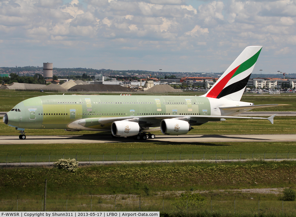 F-WWSR, 2013 Airbus A380-861 C/N 135, C/n 0135 - For Emirates as A6-EEN
