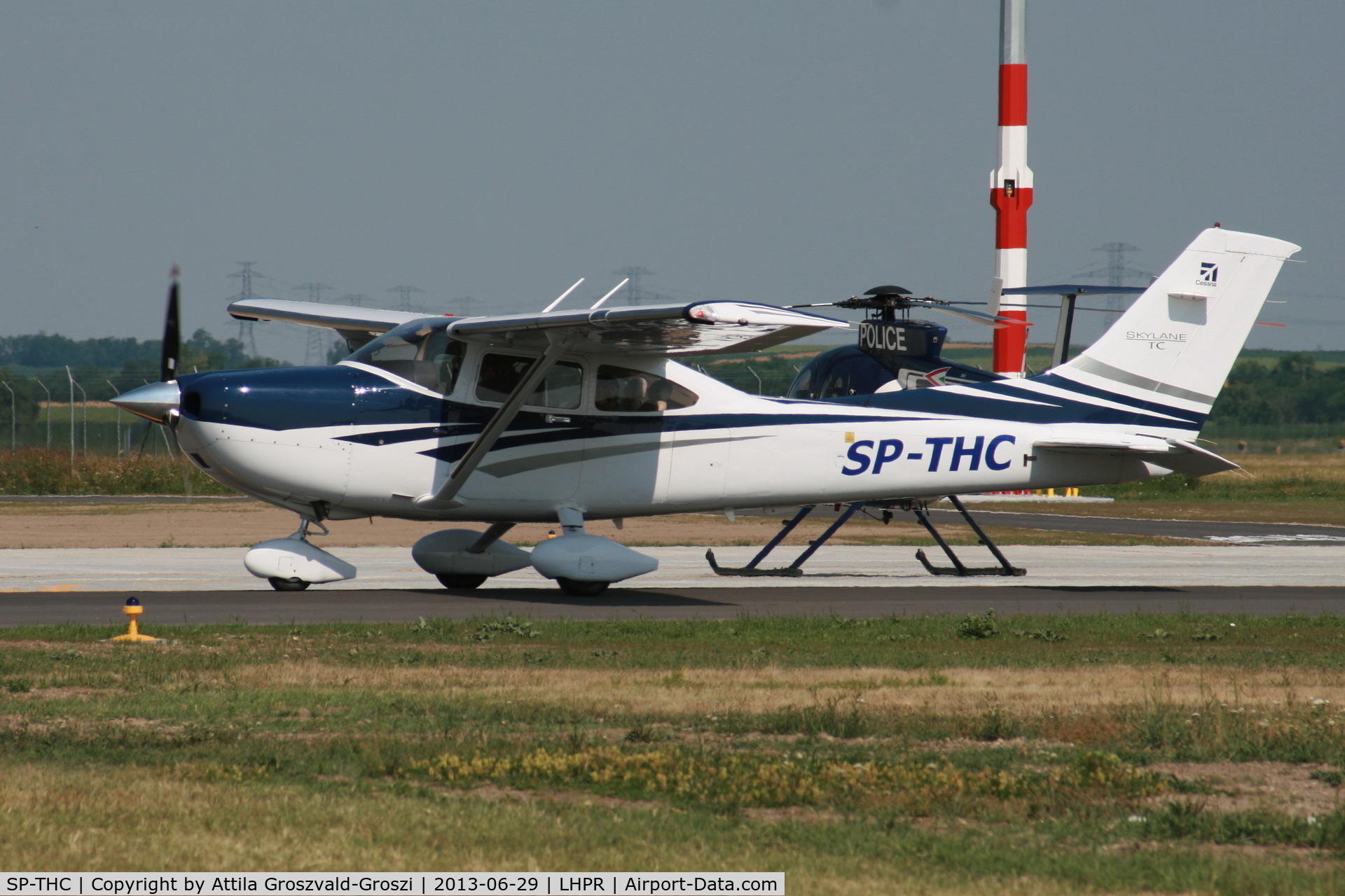 SP-THC, 2006 Cessna T182T Turbo Skylane C/N T18208662, Györ-Pér Airport