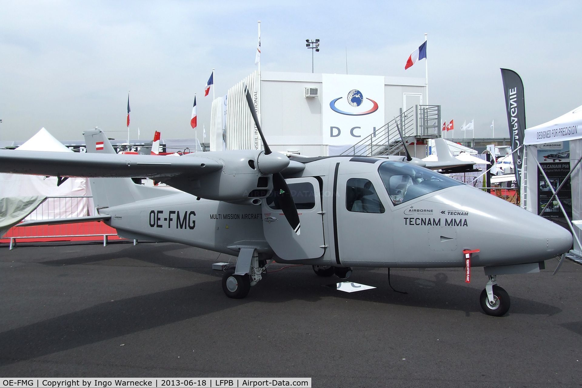 OE-FMG, Tecnam P-2006T C/N 097, Tecnam P2006T MMA Multi Mission Aircraft at the Aerosalon 2013, Paris
