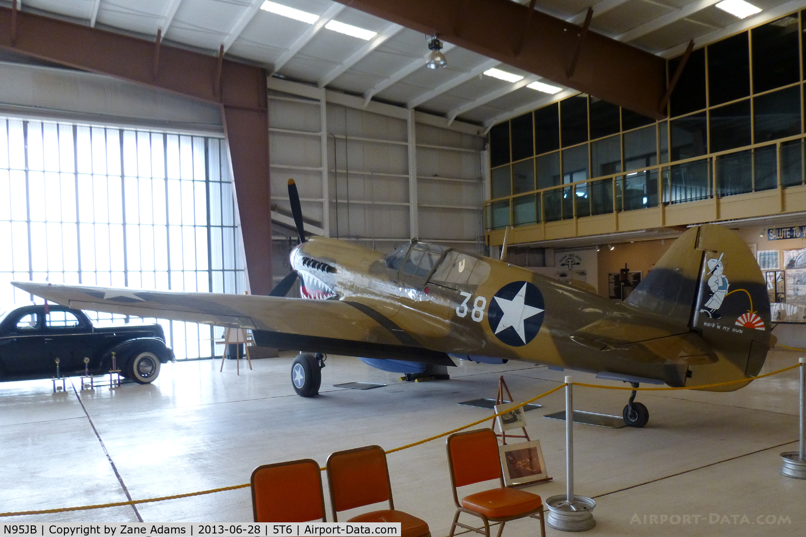 N95JB, 1941 Curtiss P-40E C/N 18796, At the War Eagles Museum - Santa Teresa, NM
