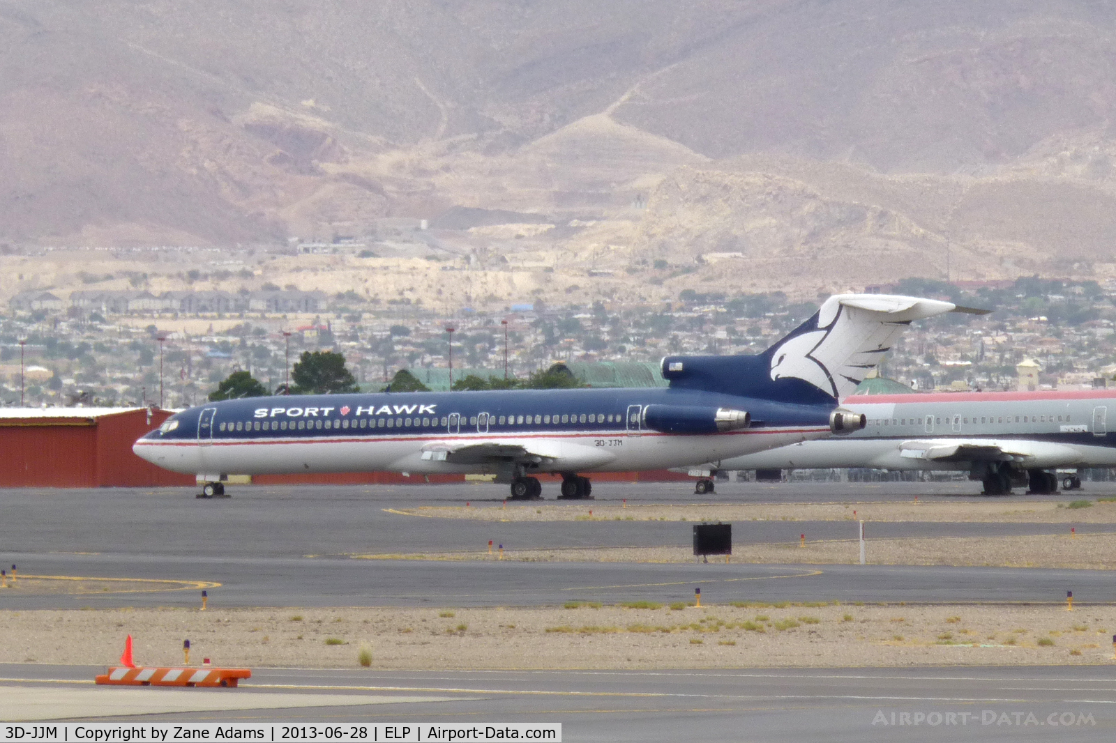 3D-JJM, 1969 Boeing 727-231 C/N 20053, At El Paso International