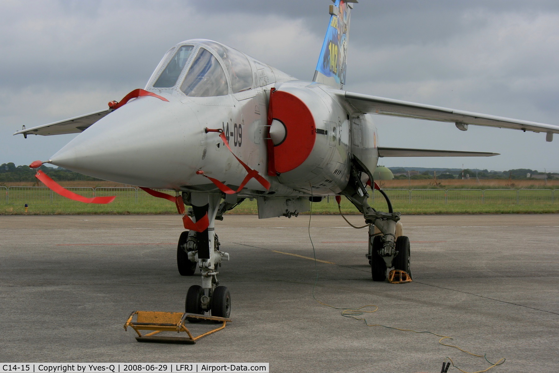 C14-15, Dassault Mirage F-1CE(M) C/N not found, Spanish Air Force Dassault Mirage F1 CE(M), Tiger meet 2008 