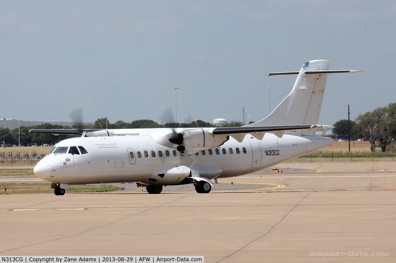 N313CG, 1993 ATR 42-320 C/N 358, At Alliance Airport - Ft. Worth, TX