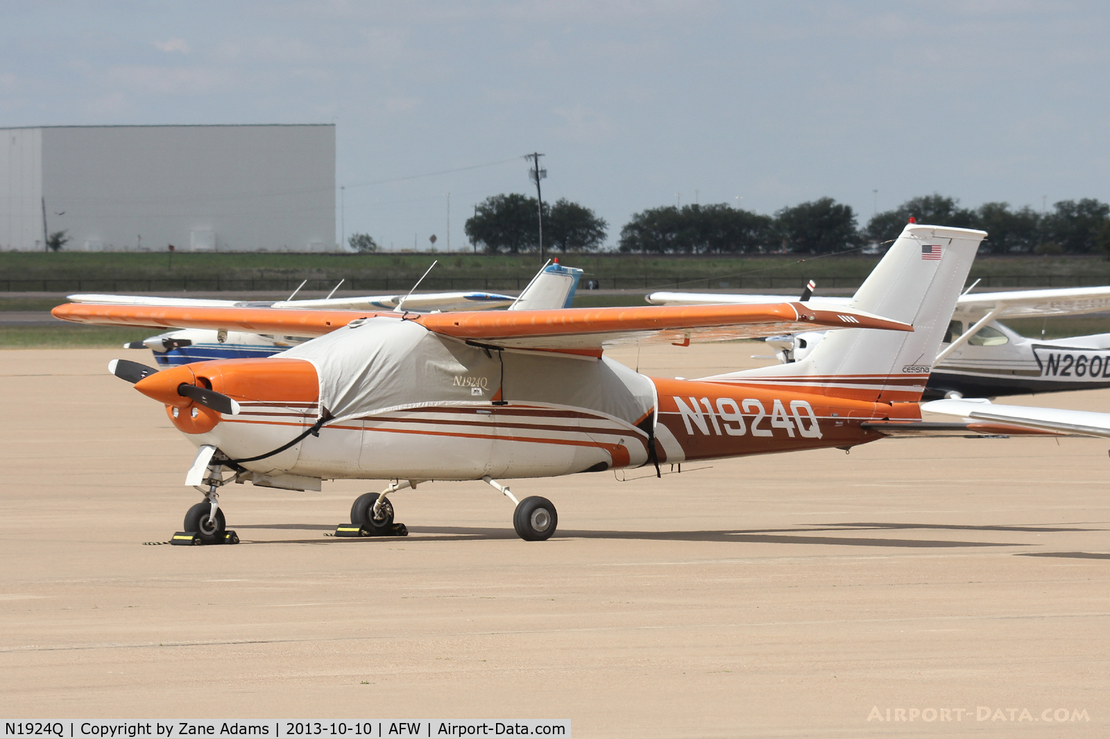 N1924Q, 1972 Cessna 177RG Cardinal C/N 177RG0324, At Fort Worth Alliance Airport