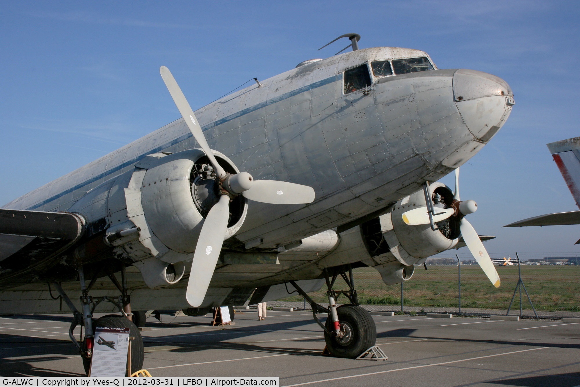 G-ALWC, 1944 Douglas C-47 Dakota 4 C/N 13590, Douglas C-47A-25-DK, Ailes Anciennes Museum Toulouse-Blagnac