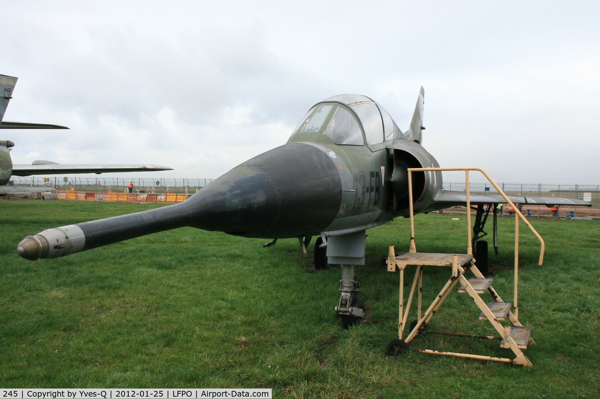 245, Dassault Mirage IIIB-2(RV) C/N 245, Dassault Mirage IIIB-2(RV), Delta Athis Museum, Paray near Paris-Orly Airport.